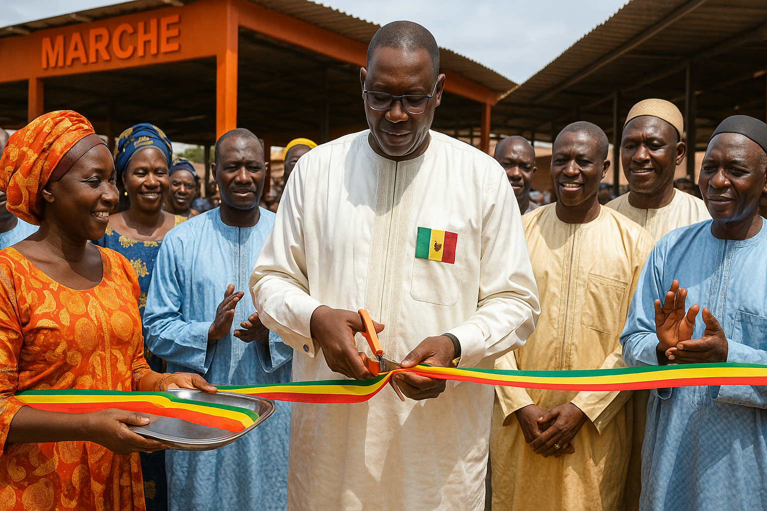 Inauguration du marché